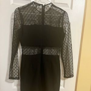 Beautiful evening mini sophisticated dress for a night